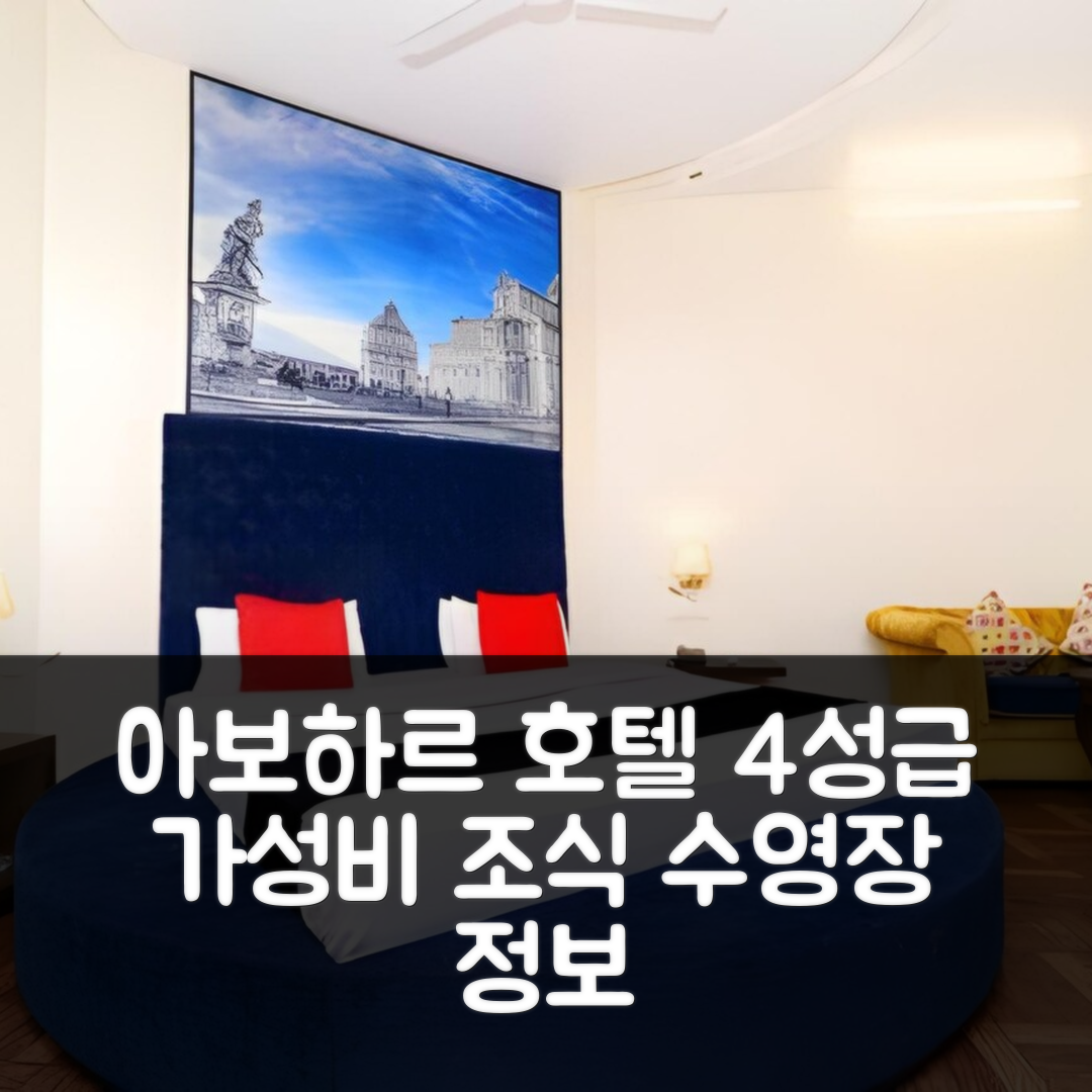 아보하르 숙소 여행 호텔 헤븐스 뷰 | 4성급 가성비와 조식, 수영장 정보 7가지