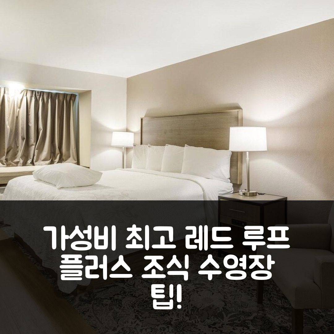 서배너 숙소 여행 호텔 추천 레드 루프 플러스 앤 스위트 | 가성비 최고 조식과 수영장으로 즐기는 5가지 팁